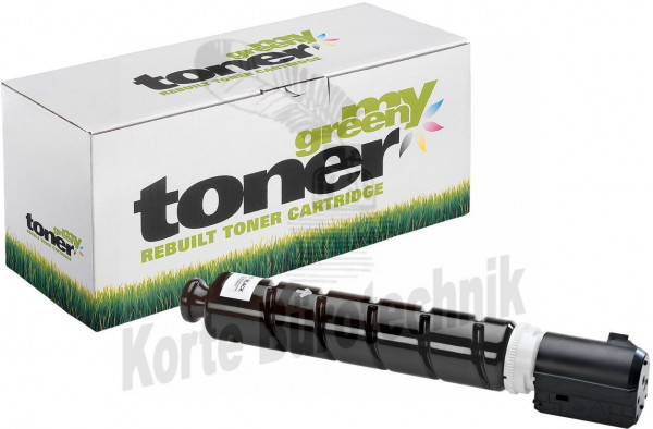 my green toner Toner-Kit schwarz (111495) ersetzt C-EXV48BK