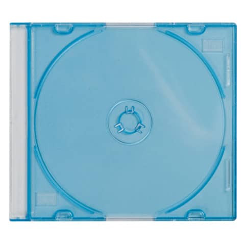 CD-Leerhülle 25ST sortiert Q-CONNECT KF04384 Slim