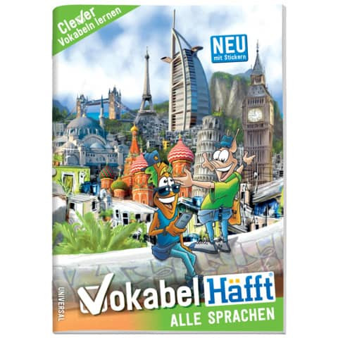Vokabelheft A5 Universal HÄFFT 2156-5 Vok+Tipps, 68S.