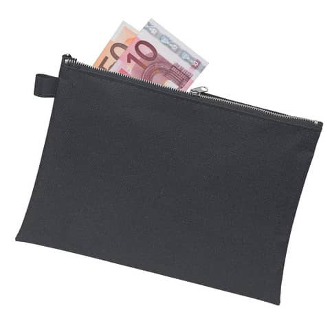 Bank-+Transporttasche f.A5 schwarz VELOFLEX 2725 000 Textilmat.