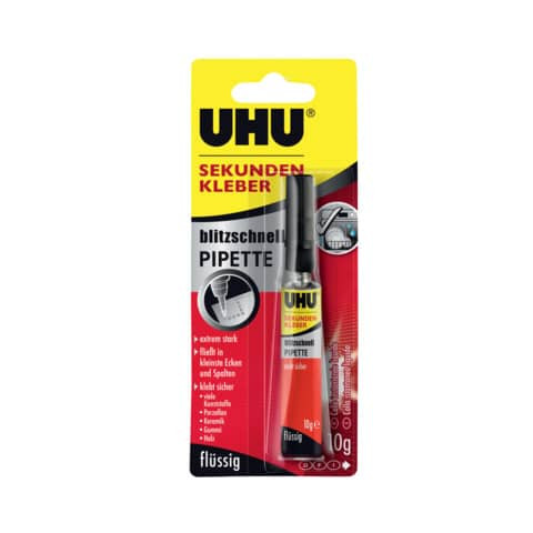 Sekundenkleber 10g blitzschnell UHU 48795