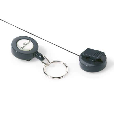 Ausweishalter Jojo 10ST anthrazit DURABLE 8222 58 80cm