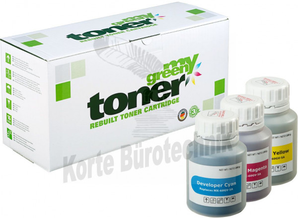 my green toner Entwickler Color (210556) ersetzt MX-60GV-SA