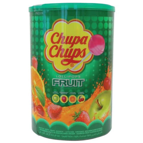 Chupa Chups Lutscher Fruit - 100 Stück