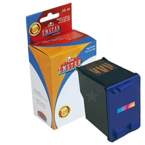 Inkjetpatrone 3-färbig EMSTAR H37 C6657AE