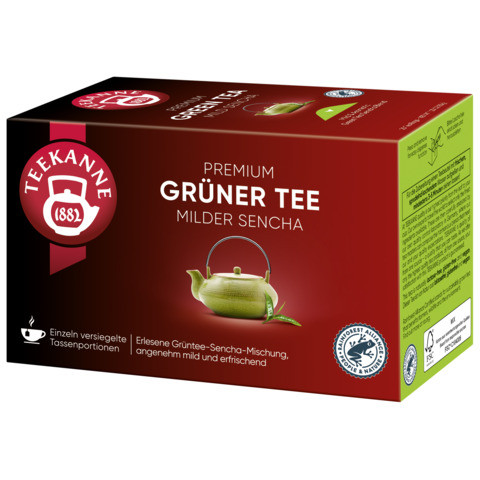 Tee Premium Grüner Tee 20Bt. TEEKANNE 6246 / 787619008