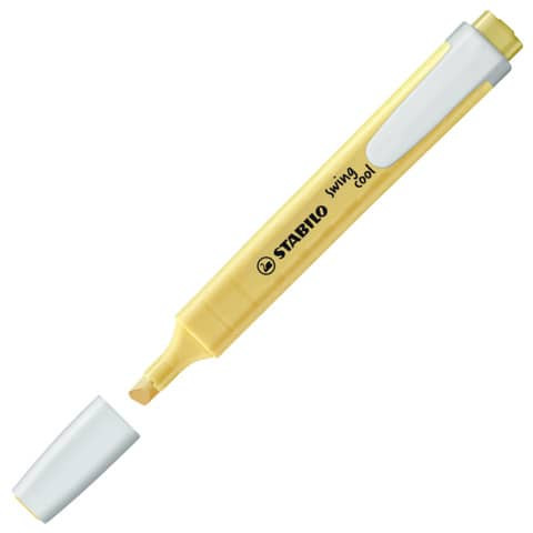 Textmarker Swing Cool pudriges gelb STABILO 275/144-8 Pastel