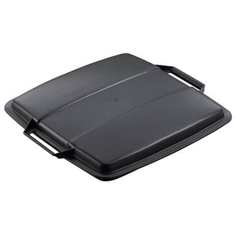 Papierkorb 90L PP+Deckel grau/schwarz DURABLE VEH2012033 Durabin