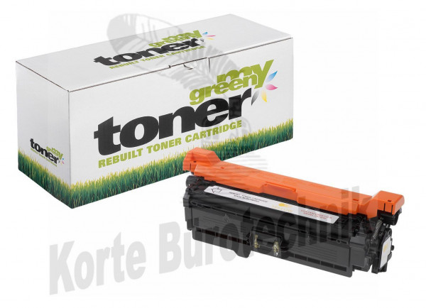 my green toner Toner-Kartusche gelb (131721) ersetzt 648A
