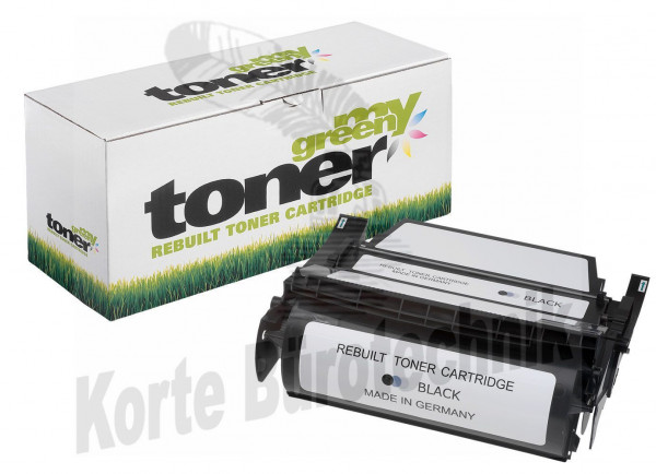 my green toner Toner-Kartusche schwarz HC (160134) ersetzt 12A6865