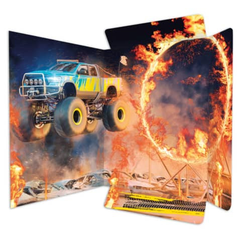 Gummizugmappe A3 Monster Truck RNK 45371