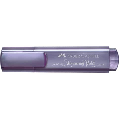 Textmarker Superfluo Metallic violett FABER CASTELL 154678