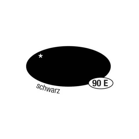 Fotokarton 70x100cm schwarz FOLIA 68010/90