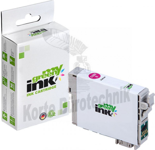 my green ink Tintenpatrone magenta (120923) ersetzt T0803