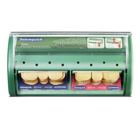 Pflasterspender (nicht gefüllt) grün Salvequick 490710