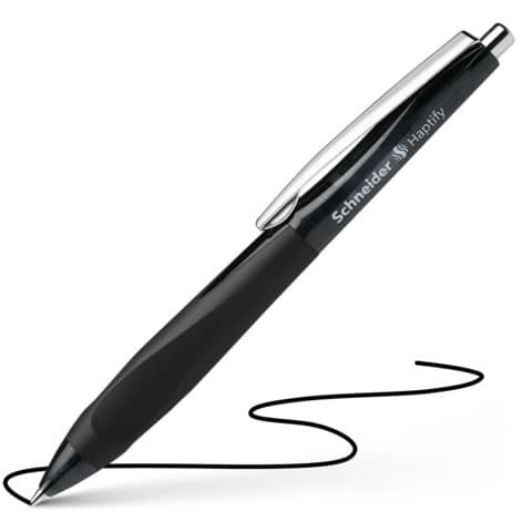 Kugelschreiber Haptify M schwarz SCHNEIDER 135301