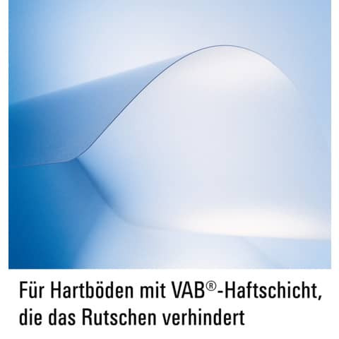 Bodenschutzmatte 1,8mm transp. RS OFFICE 18-1800 180x120cm Hartböden