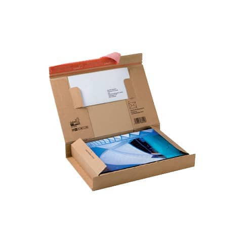 Versandkarton Post-Box braun COLOMPAC 30000269 300x212x43