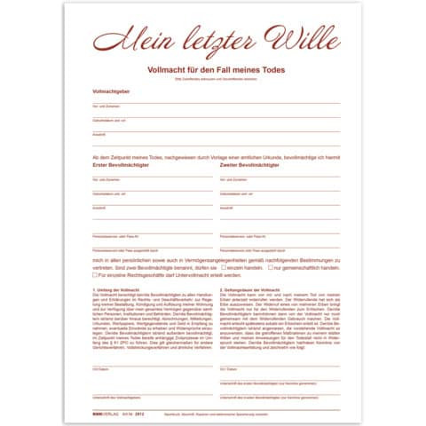 Testament C5 RNK 2812