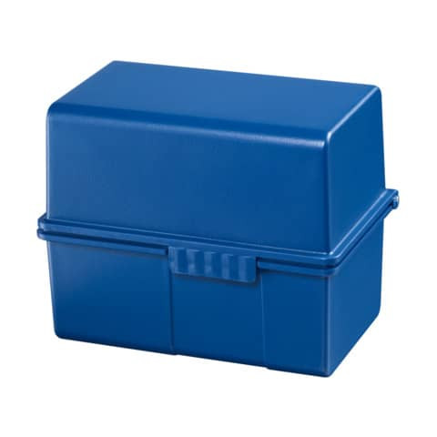 Karteikasten A8 300ST blau HAN 978-14 Kt+Reg