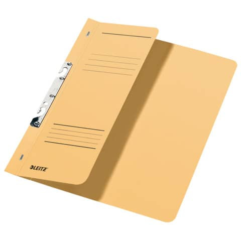 Schlitzhefter A4 chamois LEITZ 3744-00-11 halber Deckel