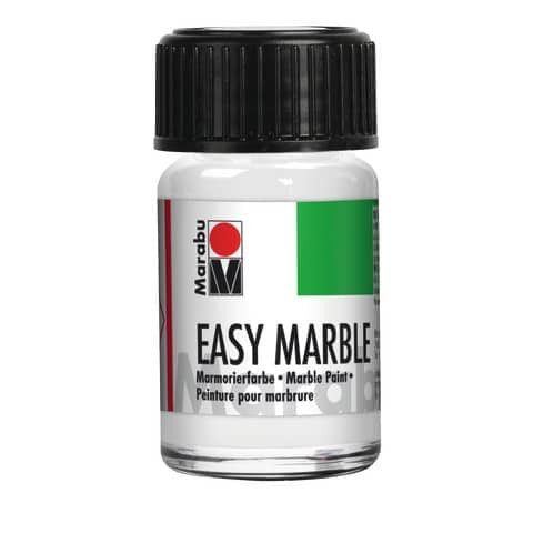 Marmorierfarbe 15ml weiß MARABU 13050 039 070 Easy Marble