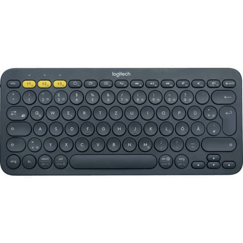 Tastatur K380 Slim Multi-Device - Wireless schwarz