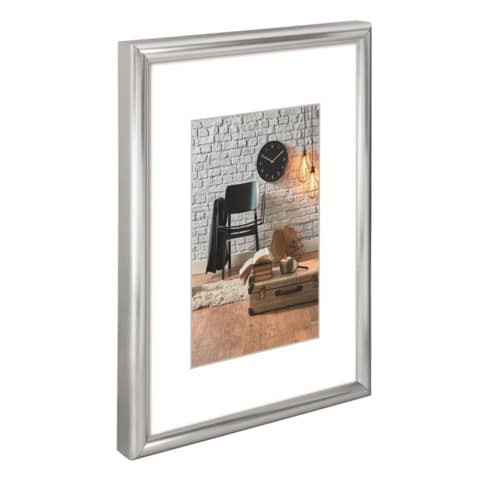 Bilderrahmen Sevilla silbermatt HAMA 00061782 70 x 100 cm Kunststoff