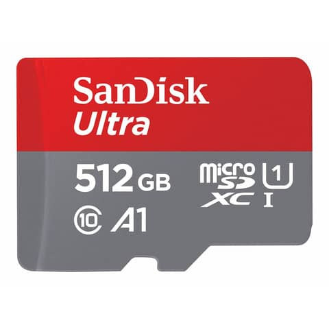 MicroSD Card 512GB Ultra Class 10 SANDISK SDSQUAC-512G-GN6MA