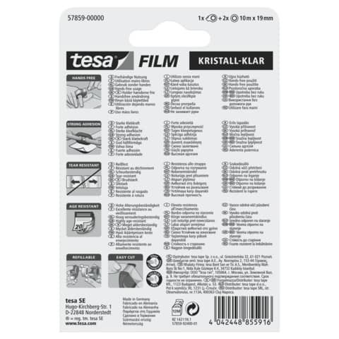 Handabroller Mini +2Rl 10m-19mm TESA 57859-00000-13