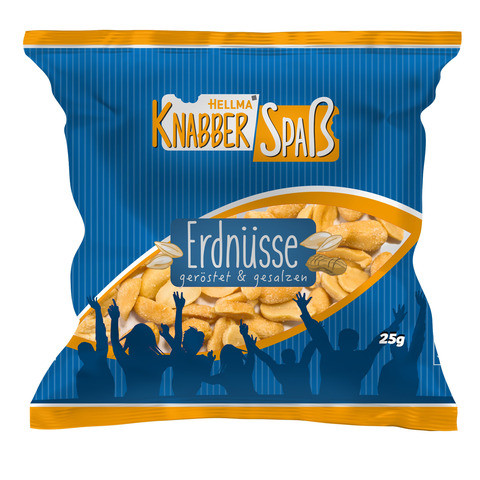Erdnüsse 100x25g HELLMA 70102079