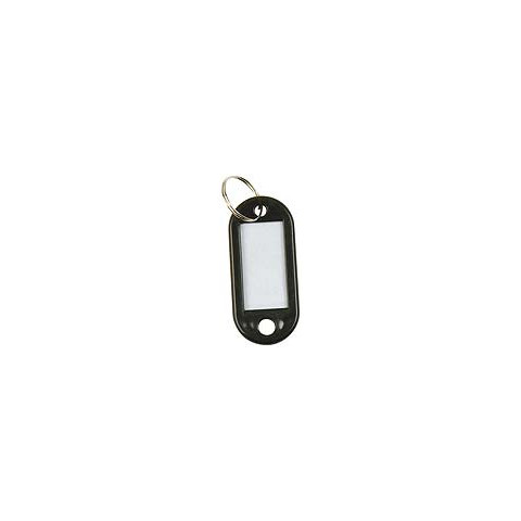 Schlüsselanhänger 10ST schwarz Q-CONNECT KF10875