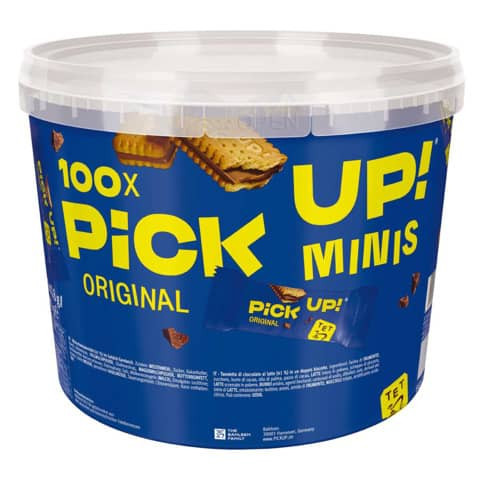 Kekse PiCK UP! minis Choco 100ST BAHLSEN 40770 i.Klarsichtdose
