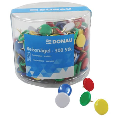 Reissnägel 300 Stk. sortiert DONAU 7832001-99 in Dose