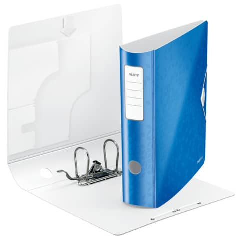 Ordner A4 8cm Active blau met. LEITZ 1106-00-36 Wow PP