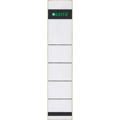 Rückenschild kurz schmal grau LEITZ 16430085 skl PG 10ST