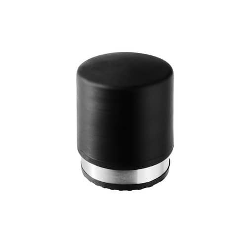Türstopper Edelstahl Ø 85mm schwarz ALCO 2855-11