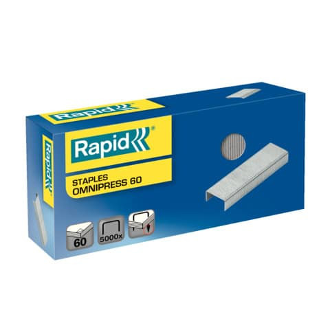 Heftklammern Omnipress 60 verzinkt RAPID 5000562 5.000ST
