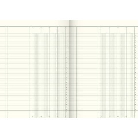 Spaltenbuch A4 40Bl 4SP K+E 86-12041 Karton