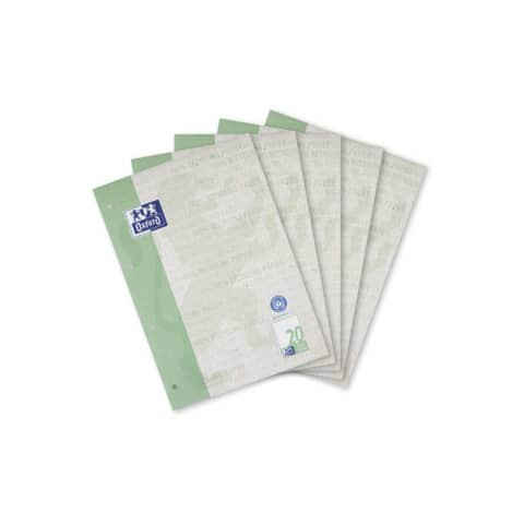 Briefblock A4/50BL blanko OXFORD 400159590 Recycling
