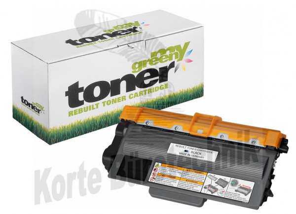 my green toner Toner-Kartusche schwarz HC (100758) ersetzt TN-3380