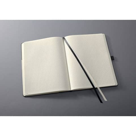 Notizbuch 180x240mm kariert black CONCEPTUM CO117 Hardcover