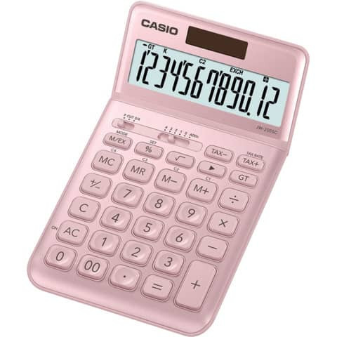 Tischrechner 12-stellig pink CASIO MS-20UC-PK