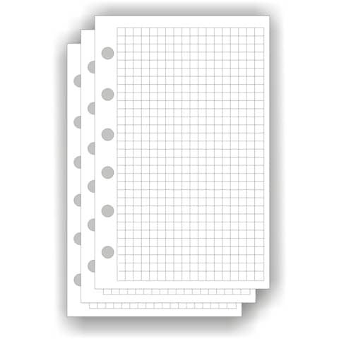 Ersatzeinlage A7 kariert BIND 5713 50BL Papier