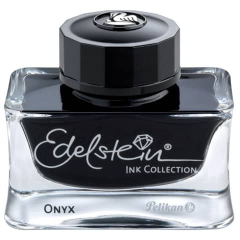 Tintenglas 50ml Onyx schwarz PELIKAN 100436208 339408 Edelst. 50ml