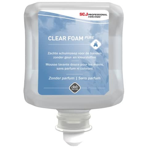 Flüssigseife Schaumseife transparent ClearFOAM CLR1L 6x1Liter