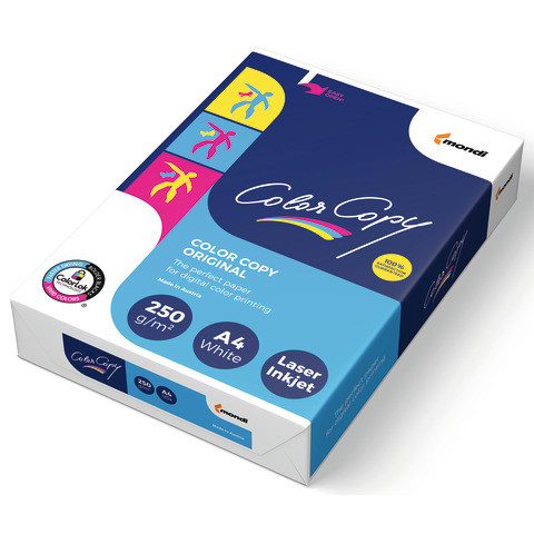 Kopierpapier A4 250g weiß 125Bl MONDI Color Copy 8687A25S