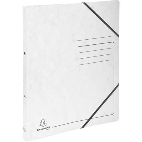 Ringhefter A4/2R/15mm weiß EXACOMPTA 542556E Colorspan