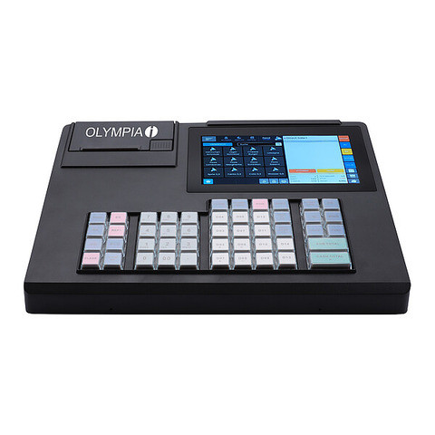 Registrierkasse ohne Kassenlade schwarz OLYMPIA K200-TSE inkl. TSE