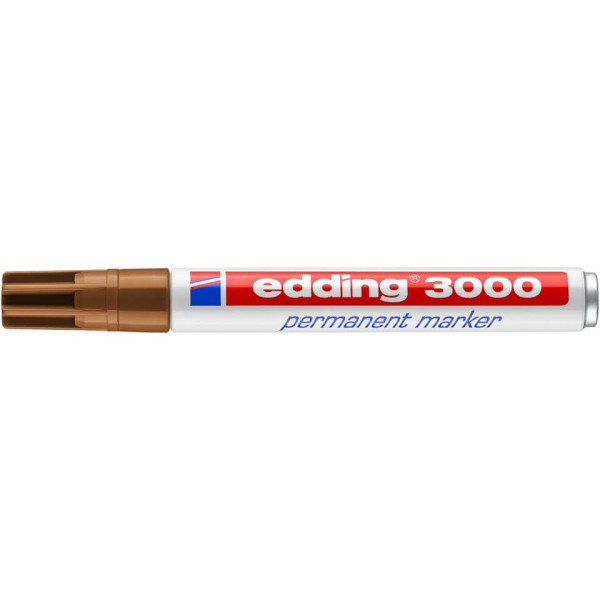 Permanentmarker ocker EDDING 3000-013 1,5-3mm